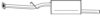 SUBAR 44305FA021 End Silencer